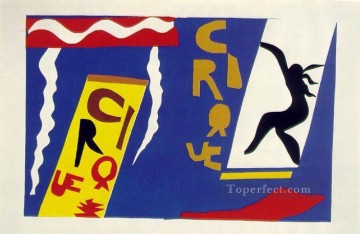  fauvismo Pintura Art%C3%ADstica - Circus Le cirque Plate II del fauvismo del jazz